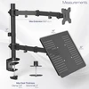 VIVO monitoriaus laikiklis 13–32 col., VESA 75 × 75/100 × 100 mm, STAND-V002C