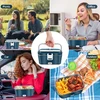 VIYSPNV elektrinė pietų dėžutė automobiliui ir biurui, 1,8 l, 120 W