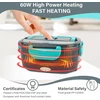VMUTGA elektrinė pietų dėžutė 1,5 l, 60 W, 12 V/24 V/220–240 V