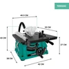 VONROC stalinės pjovimo staklės 1500 W, 210 mm disko skersmuo, 5000 aps./min., TS502AC