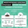 VONROC teleskopinė valymo šluota su 9 m žarna, 6,5 m ilgio, dozatoriumi ir dvejomis galvutėmis TB502XX