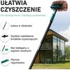 VONROC teleskopinė valymo šluota su 9 m žarna, 6,5 m ilgio, dozatoriumi ir dvejomis galvutėmis TB502XX