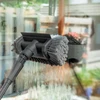 VONROC teleskopinis plovimo šepetys su vandens minkštintuvu, 4,60 m, TB500