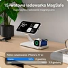 Voomy belaidė įkrovimo stotelė 3 viename, 15 W, Qi, USB-C, W3S