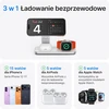 Voomy belaidė įkrovimo stotelė 3 viename, 15 W, Qi, USB-C, W3S