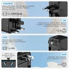 Voomy universalus kelioninis adapteris 150+ šalių su 2 USB jungtimis 8720153812153