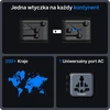 Voomy universalus kelioninis elektros lizdo adapteris 2500 W, 170+ šalių, Y601