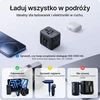 Voomy universalus kelioninis kištukų adapteris 2500 W su 3 USB-C ir 2 USB-A prievadais Y628