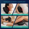 VOYOR-HEALTH Shiatsu masažinė pagalvė kaklui ir nugarai su šildymu, 6 mazgais YZ100