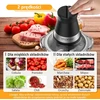 Vpcok Direct elektrinis virtuvinis smulkintuvas 1,2 l talpa 400 W nerūdijančio plieno DE5666