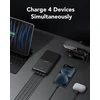 VRURC išorinė baterija 30000 mAh, 22,5 W, USB-C, 4 išvestys, T3016