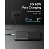 VRURC išorinė baterija 30000 mAh, 22,5 W, USB-C, 4 išvestys, T3016