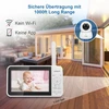 VTech elektroninė vaizdo auklė su 5 col. ekranu, Wi-Fi ir naktiniu matymu VM924