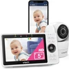 VTech vaizdo auklė su Wi-Fi, 5 colių HD ekranu, 1080p kamera VM901-1W