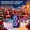 W-KING Bluetooth nešiojama garso kolonėlė 270 W, 6,5 colio žemųjų dažnių garsiakalbis, IPX5, T9 Pro