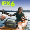 W-KING nešiojama Bluetooth garso kolonėlė 60 W IPX6 atspari vandeniui, stereofoninis garsas, 40 h veikimo su NFC, AUX, TF, mikrofonas, D9-1
