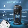 W-KING nešiojama Bluetooth kolonėlė 36 W IPX6 atsparumas vandeniui Bluetooth 5.4 DSP BT226