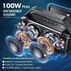 W-KING nešiojama Bluetooth kolonėlė 60 W, IPX6, 5200 mAh akumuliatorius, NFC, mikrofonas, modelis D9-1