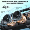 W-KING nešiojama Bluetooth kolonėlė 70 W RMS, IPX6, mikrofonas, akumuliatorius 42 val., D10