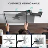WALI sieninis monitoriaus laikiklis iki 32 colių, 9kg, VESA 75 × 75/100 × 100, GSWM001