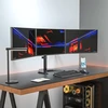 WALI trijų monitorių stalinis laikiklis iki 27 colių, 10 kg, VESA, MF003