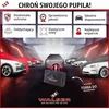 Walser automobilio uždangalas vidaus naudojimui SUV M, juodas, 41140