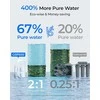 Waterdrop vandens filtravimo sistema su 7 pakopų osmoso filtru, 500 GPD našumas, WD-G5P500