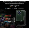 WEMAX išmanusis LED projektorius 1080p su Google TV, 320 ISO lm ir 4K dekodavimu VP02