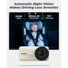 WEMOH automobilinė kūdikio stebėjimo kamera su 2 kameromis, 5 colių IPS 1080p ekranu MAA004-WE