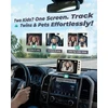WEMOH automobilinė kūdikio stebėjimo kamera su 2 kameromis, 5 colių IPS 1080p ekranu MAA004-WE