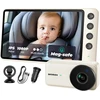 WEMOH automobilinė kūdikio stebėjimo kamera su 5 colių IPS 1080p ekranu MAA003-WE