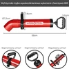 WERKSTEIN rankinis vamzdžių valymo siurblys su 1.2 l talpa PUMP XL