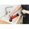 WERKSTEIN rankinis vamzdžių valymo siurblys su 1.2 l talpa PUMP XL