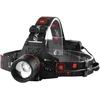 WESLITE UV LED žibintuvėlis galvai, 395 nm, USB įkrovimas, 3 režimai, lęšio reguliavimas