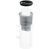 Wessper stiklinė vandens karafė su filtru, 3L, karščiui atsparus stiklas, juoda, WES201-BK-S
