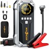 WHZOHCAR 26800 mAh automobilio startinis powerbankas su kompresoriumi 6000 A, 12 V