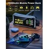 WHZOHCAR automobilinis starto powerbankas 4000 A, 12 V, 18 Ah, modelis R01