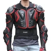 Wildken motokrosinė apsauginė striukė unisex, EVA pamušalas, PVC, juoda-raudona, NFS-001