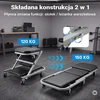 Wiltec 2 viename dirbtuvių gultas ir taburetė su 6 ratukais, iki 150 kg, 61192