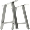 Wiltec A formos plieninės stalo kojos, 2 vnt., 70 x 72 cm, modelis 63263