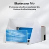 Wiltec aerografo dažų dulkių ištraukėjas su filtru, 4 m³/min, 12 V DC, 34251