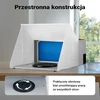 Wiltec aerografo dažų dulkių ištraukėjas su filtru, 4 m³/min, 12 V DC, 34251
