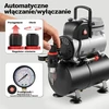 Wiltec aerografo stūmoklinis kompresorius 6 bar, 3 l su reduktoriumi AF189 34205