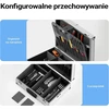 Wiltec aliumininis įrankių ir matavimo prietaisų dėklas 46 x 33 x 15,2 cm, 63336