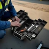 Wiltec aliumininis įrankių lagaminas su 12 pertvarų, 45 x 22,5 x 32 cm, 65017