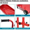 Wiltec alyvos surinktuvas ant vežimėlio su reguliuojamu aukščiu ir nuvarvėjimo dėklu 51371