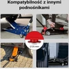 Wiltec automobilinio keltuvo skersinė sija 2000 kg su reguliuojamomis guminėmis atramomis 63855