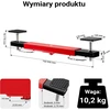 Wiltec automobilinio keltuvo skersinė sija 2000 kg su reguliuojamomis guminėmis atramomis 63855