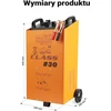 Wiltec automobilinis akumuliatorių įkroviklis su paleidimo funkcija 12/24 V 60 A 65102