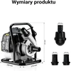 Wiltec benzininė dviejų taktų vandens pompa 1,45 kW, 15 m³/h, 8 m, 65021